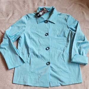 NWT Requirements Light Blue Jacket